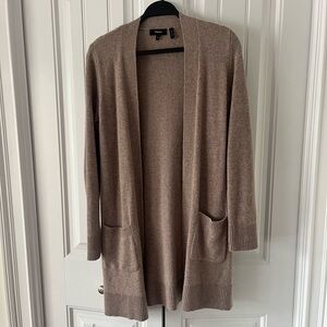 Theory open front cashmere cardigan